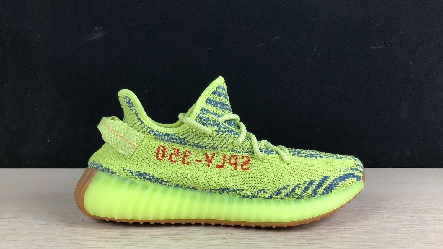 Adidas Yeezy 350 V2 Boost Semi Frozen Yellow