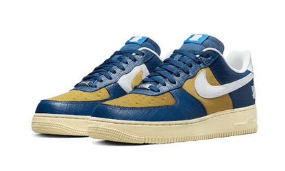 Nike Air Force 1 Low SP Undefeated 5 On It Blue Yellow Croc